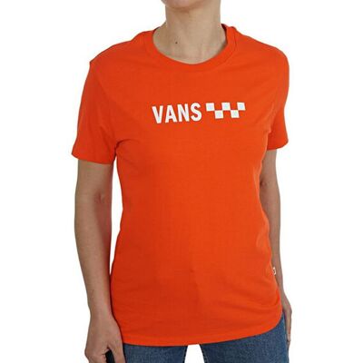 Vans Wm Brand Striper Bf Grenadine Nők - Pólók Vans - Vörös - VN0A4DODYEP-M - Size: M Vörös M female Vans Wm Brand Striper Bf Grenadine Nők - Pólók Vans - Vörös - VN0A4DODYEP-M - Size: M Vörös M female