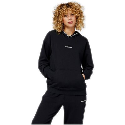 New Balance Essentials Fleece Hoodie W Nők - Pulóverek és kapucnis felsők New Balance - Fekete - WT23516BK-S - Size: S Fekete S female New Balance Essentials Fleece Hoodie W Nők - Pulóverek és kapucnis felsők New Balance - Fekete - WT23516BK-S - Size: S Fekete S female