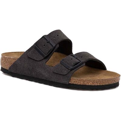 Birkenstock Arizona BS Velvet Grey Regular Fit Férfiak - Szandálok Birkenstock - Szürke - 1028603-2.5 - Size: 2.5 Szürke 2.5 male Birkenstock Arizona BS Velvet Grey Regular Fit Férfiak - Szandálok Birkenstock - Szürke - 1028603-2.5 - Size: 2.5 Szürke 2.5 male