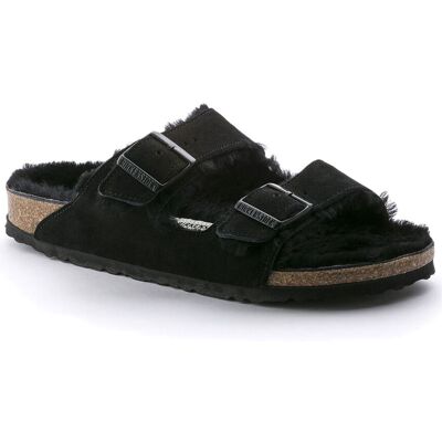 Birkenstock Arizona Shearling Black Regular Fit Unisex - Szandálok Birkenstock - Fekete - 752661-3.5 - Size: 3.5 Fekete 3.5 unisex Birkenstock Arizona Shearling Black Regular Fit Unisex - Szandálok Birkenstock - Fekete - 752661-3.5 - Size: 3.5 Fekete 3.5 unisex