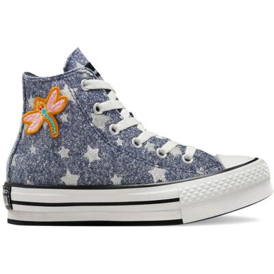 Converse X CORALINE Chuck Taylor All Star EVA Lift Junior High Top Fresh Blueberry Gyerekek - Teniszcipők Converse - Kék - A12354C-31 - Size: 31 Kék 31 unisex Converse X CORALINE Chuck Taylor All Star EVA Lift Junior High Top Fresh Blueberry Gyerekek - Teniszcipők Converse - Kék - A12354C-31 - Size: 31 Kék 31 unisex