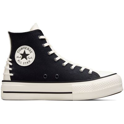 Converse Chuck Taylor All Star Lift Black A12552C Nők - Teniszcipők Converse - Fekete - A12552C-7 - Size: 7 Fekete 7 female Converse Chuck Taylor All Star Lift Black A12552C Nők - Teniszcipők Converse - Fekete - A12552C-7 - Size: 7 Fekete 7 female