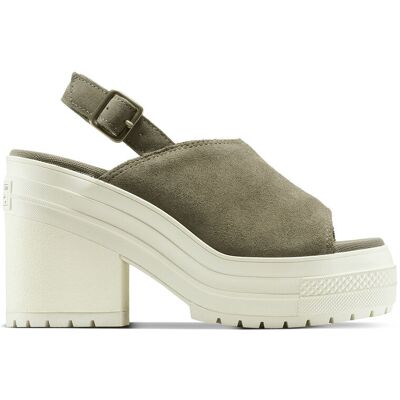 Converse Chuck 70 De Luxe Heel Mule Grey Nők - Szandálok Converse - Szürke - A15071C-5.5 - Size: 5.5 Szürke 5.5 female Converse Chuck 70 De Luxe Heel Mule Grey Nők - Szandálok Converse - Szürke - A15071C-5.5 - Size: 5.5 Szürke 5.5 female