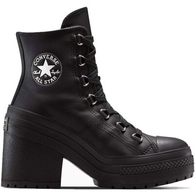 Converse Chuck 70 De Luxe Heel Platform Leather Black A15514C Nők - Teniszcipők Converse - Fekete - A15514C-4 - Size: 4 Fekete 4 female Converse Chuck 70 De Luxe Heel Platform Leather Black A15514C Nők - Teniszcipők Converse - Fekete - A15514C-4 - Size: 4 Fekete 4 female