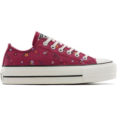 Converse Chuck Taylor All Star Lift Platform Floral Patchwork Red Nők - Teniszcipők Converse - Vörös - A15535C-7.5 - Size: 7.5 Vörös 7.5 female Converse Chuck Taylor All Star Lift Platform Floral Patchwork Red Nők - Teniszcipők Converse - Vörös - A15535C-7.5 - Size: 7.5 Vörös 7.5 female