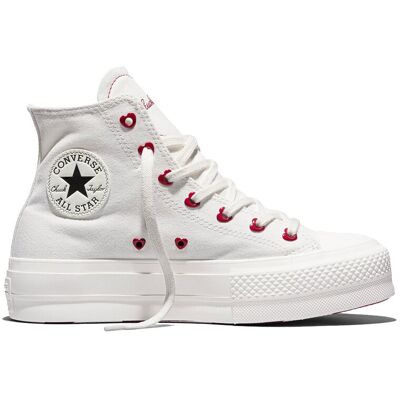 Converse Chuck Taylor All Star Lift Platform Valentine's Day White Nők - Teniszcipők Converse - Fehér - A19058C-4.5 - Size: 4.5 Fehér 4.5 female Converse Chuck Taylor All Star Lift Platform Valentine's Day White Nők - Teniszcipők Converse - Fehér - A19058C-4.5 - Size: 4.5 Fehér 4.5 female