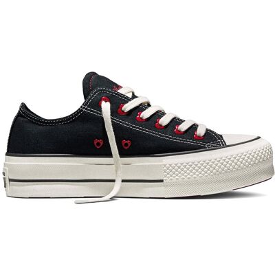 Converse Chuck Taylor All Star Lift Platform Valentine's Day Black Nők - Teniszcipők Converse - Fekete - A19059C-4.5 - Size: 4.5 Fekete 4.5 female Converse Chuck Taylor All Star Lift Platform Valentine's Day Black Nők - Teniszcipők Converse - Fekete - A19059C-4.5 - Size: 4.5 Fekete 4.5 female