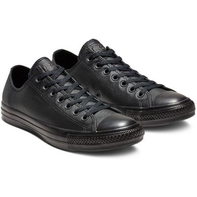 Converse Chuck Taylor All Star Mono Leather Black Unisex - Teniszcipők Converse - Fekete - 135253C-4UK - Size: 4 Fekete 4 unisex Converse Chuck Taylor All Star Mono Leather Black Unisex - Teniszcipők Converse - Fekete - 135253C-4UK - Size: 4 Fekete 4 unisex