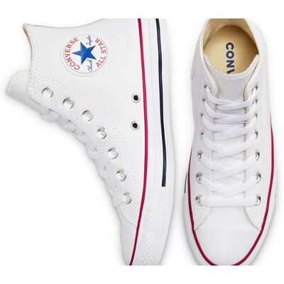 Converse Chuck Taylor Hi Leather White Unisex - Teniszcipők Converse - Fehér - 132169C-4.5UK - Size: 4.5 Fehér 4.5 unisex Converse Chuck Taylor Hi Leather White Unisex - Teniszcipők Converse - Fehér - 132169C-4.5UK - Size: 4.5 Fehér 4.5 unisex