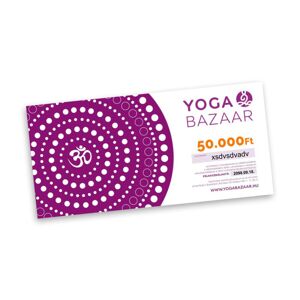 Yoga Bazaar Ajándékutalvány 50.000Ft - LETÖLTHETŐ