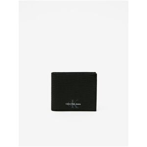 Calvin Klein Jeans Men's Leather Wallet - Men fekete   fehér One size male