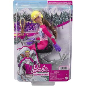 Barbie Téli Olimpia: Parasportoló Alpesí síelő baba - Mattel