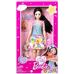 Barbie®: Első Barbie babám - Fekete hajú baba 34 cm - Mattel