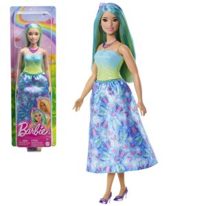 Barbie Dreamtopia: Hercegnő baba kék pillangós ruhában - Mattel