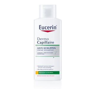 EUCERIN DermoCapillaire korpásodás elleni sampon száraz korpára (250ml)