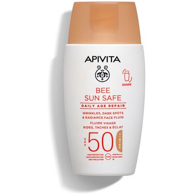 APIVITA BEE SUN SAFE Daily Age Rep. Szín. Fluid 50ml APIVITA BEE SUN SAFE Daily Age Rep. Szín. Fluid 50ml