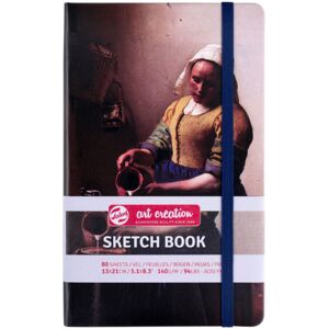 Talens Art Creation Sketch Book rajz- és vázlatfüzet, 13x21cm, 140g/m², 80lap - The Milkmaid Talens Art Creation Sketch Book rajz- és vázlatfüzet, 13x21cm, 140g/m², 80lap - The Milkmaid