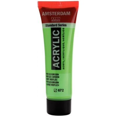 ROYAL TALENS - Amsterdam - 20 ml - Verde reflex - Akril ROYAL TALENS - Amsterdam - 20 ml - Verde reflex - Akril