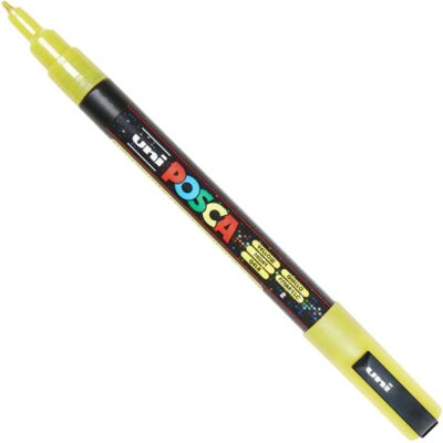 UNI POSCA PC-3ML csillámló sárga (0,9-1,3mm) L2 UNI POSCA PC-3ML csillámló sárga (0,9-1,3mm) L2