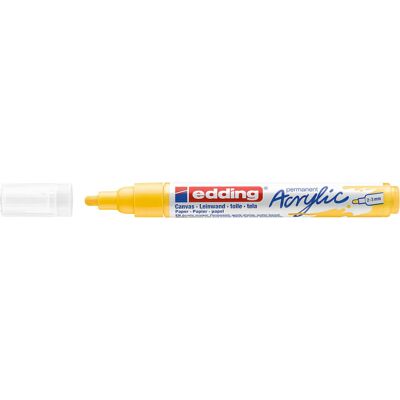 EDDING 5100 akril filctoll M (2-3 mm) jelzősárga (traffic yellow) (905) D10 EDDING 5100 akril filctoll M (2-3 mm) jelzősárga (traffic yellow) (905) D10