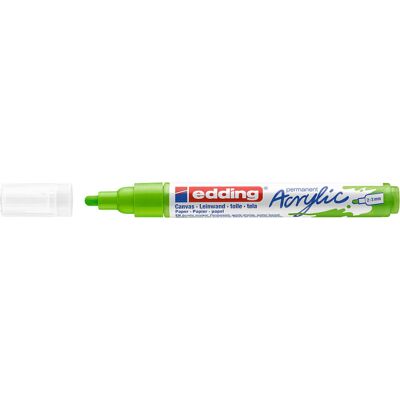 EDDING 5100 akril filctoll M (2-3 mm) sárgás zöld (yellow green) (927) D10 EDDING 5100 akril filctoll M (2-3 mm) sárgás zöld (yellow green) (927) D10