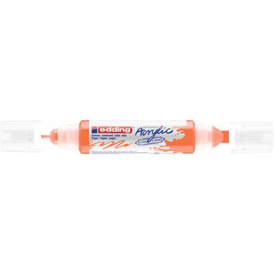 EDDING 5400 akril filctoll 3D kétvégű filctoll (2-3 mm/5-10 mm) neon narancs (neon orange) (066) D5 EDDING 5400 akril filctoll 3D kétvégű filctoll (2-3 mm/5-10 mm) neon narancs (neon orange) (066) D5