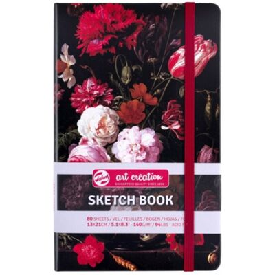 Talens Art Creation Sketch Book rajz- és vázlatfüzet, 13x21cm, 140g/m², 80lap - Csendélet Talens Art Creation Sketch Book rajz- és vázlatfüzet, 13x21cm, 140g/m², 80lap - Csendélet