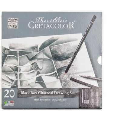 Cretacolor szén rajzkészlet, 20db Cretacolor szén rajzkészlet, 20db