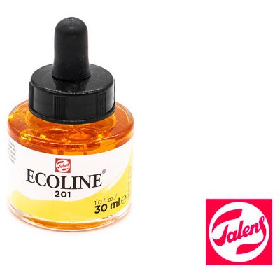 Talens Ecoline Átlátszó Vízfesték - Világos Sárga - 30ml Talens Ecoline Átlátszó Vízfesték - Világos Sárga - 30ml