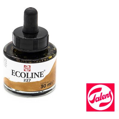 Talens - Ecoline - Sárga óker - 30ml - folyékony akvarell Talens - Ecoline - Sárga óker - 30ml - folyékony akvarell