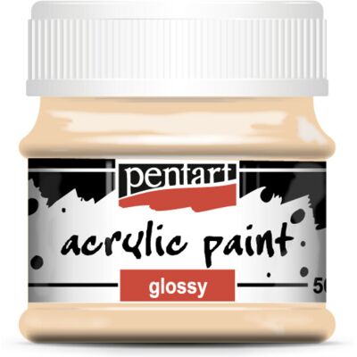 Pentart fényes akrilfesték 50ml púderszín Pentart fényes akrilfesték 50ml púderszín