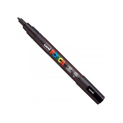 UNI POSCA PC-3M fekete (0,9-1,3mm) UNI POSCA PC-3M fekete (0,9-1,3mm)