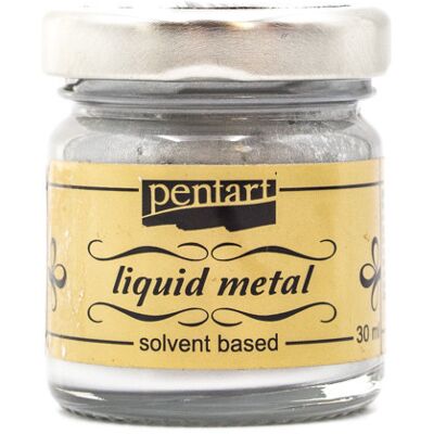 Pentart folyékony fém 30 ml ezüst Pentart folyékony fém 30 ml ezüst