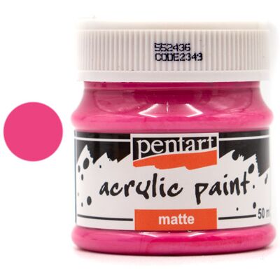 Pentart matt akrilfesték 50 ml magenta Pentart matt akrilfesték 50 ml magenta