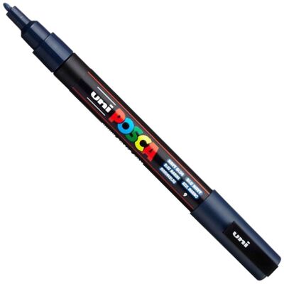UNI POSCA PC-3M tengerészkék (0,9-1,3mm) UNI POSCA PC-3M tengerészkék (0,9-1,3mm)