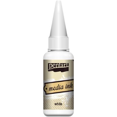 Média tinta 20 ml fehér Média tinta 20 ml fehér