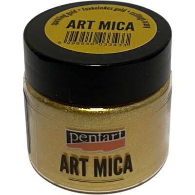 Pentart Art Mica csillogó arany min. 9g Pentart Art Mica csillogó arany min. 9g