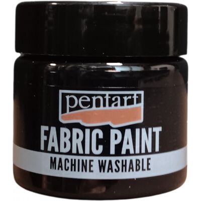 Pentart textilfesték 50ml, fekete Pentart textilfesték 50ml, fekete