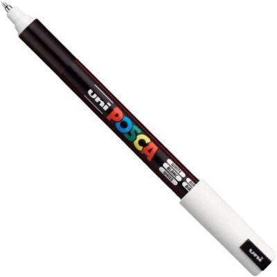 UNI POSCA PC-1MR fehér (0,7mm) UNI POSCA PC-1MR fehér (0,7mm)
