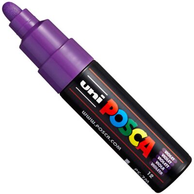 UNI POSCA PC-7M lila (4,5-5,5mm) 12 UNI POSCA PC-7M lila (4,5-5,5mm) 12