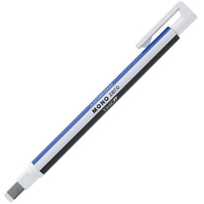 Tombow Mono Zero precíziós radír téglalap alakú töltettel, csíkos Tombow Mono Zero precíziós radír téglalap alakú töltettel, csíkos