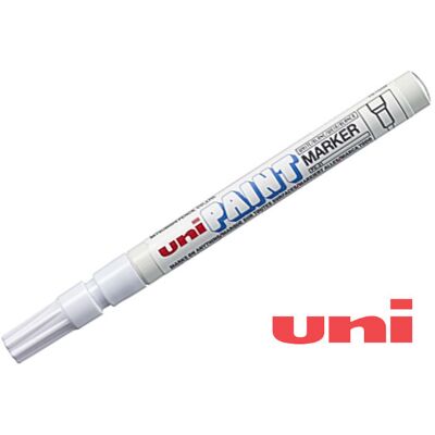 Uni PX-21 Lakkfilc fehér 0,8-1,2mm Uni PX-21 Lakkfilc fehér 0,8-1,2mm