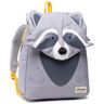 Hátizsák Samsonite Happy Sammies Eco 132079-8734-1CNU Raccoon Remy Szürke 00