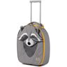 Gyerek bőrönd Samsonite Happy Sammies Eco 132078-8734-1CNU Raccoon Remy Szürke 00