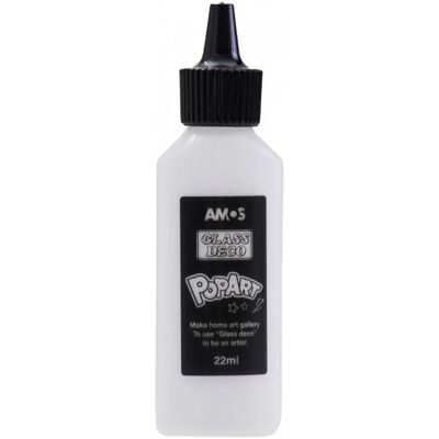 AMOS Üvegmatrica festék fehér 22 ml AMOS Üvegmatrica festék fehér 22 ml