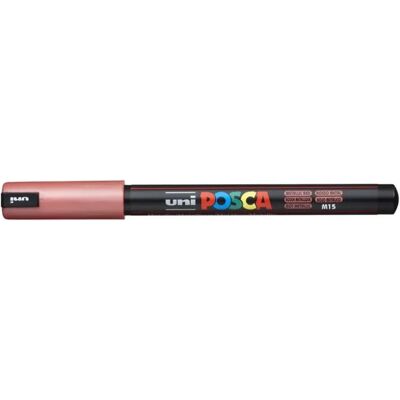 UNI Posca PC-1MR Dekormarker 0.7 mm metál piros UNI Posca PC-1MR Dekormarker 0.7 mm metál piros