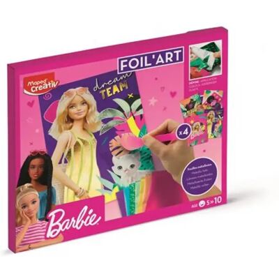 MAPED CREATIV Barbie Foil Art fóliás képkészítő készlet MAPED CREATIV Barbie Foil Art fóliás képkészítő készlet