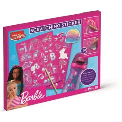 MAPED CREATIV Barbie Scratching képkarcoló matricás készlet MAPED CREATIV Barbie Scratching képkarcoló matricás készlet