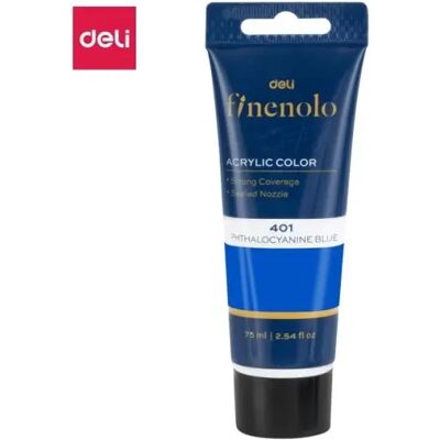 DELI Kék akrilfesték 75ml DELI Kék akrilfesték 75ml