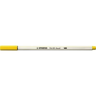 STABILO Pen 68 ecsetfilc közepes sárga - Ecsetfilc STABILO Pen 68 ecsetfilc közepes sárga - Ecsetfilc